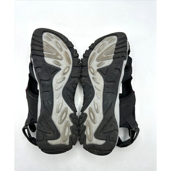 Crivit Hiking Sandals Women's 8 Black/Gray Outdoor Shoes - Picture 12 of 14